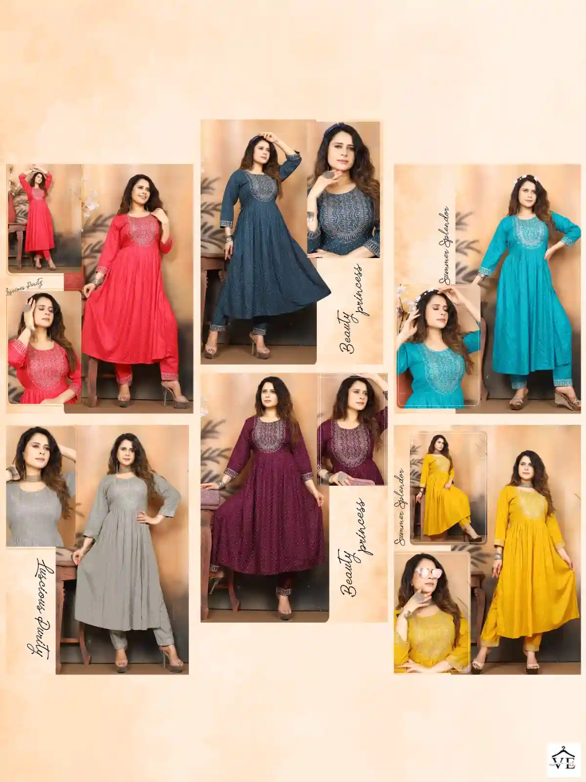 Vardan Ethnic Janwi Rayon Slub Wholesale Kurti Bottom Catalog — Wholesale Kurtis, MPA wholesale from Surat — view 7