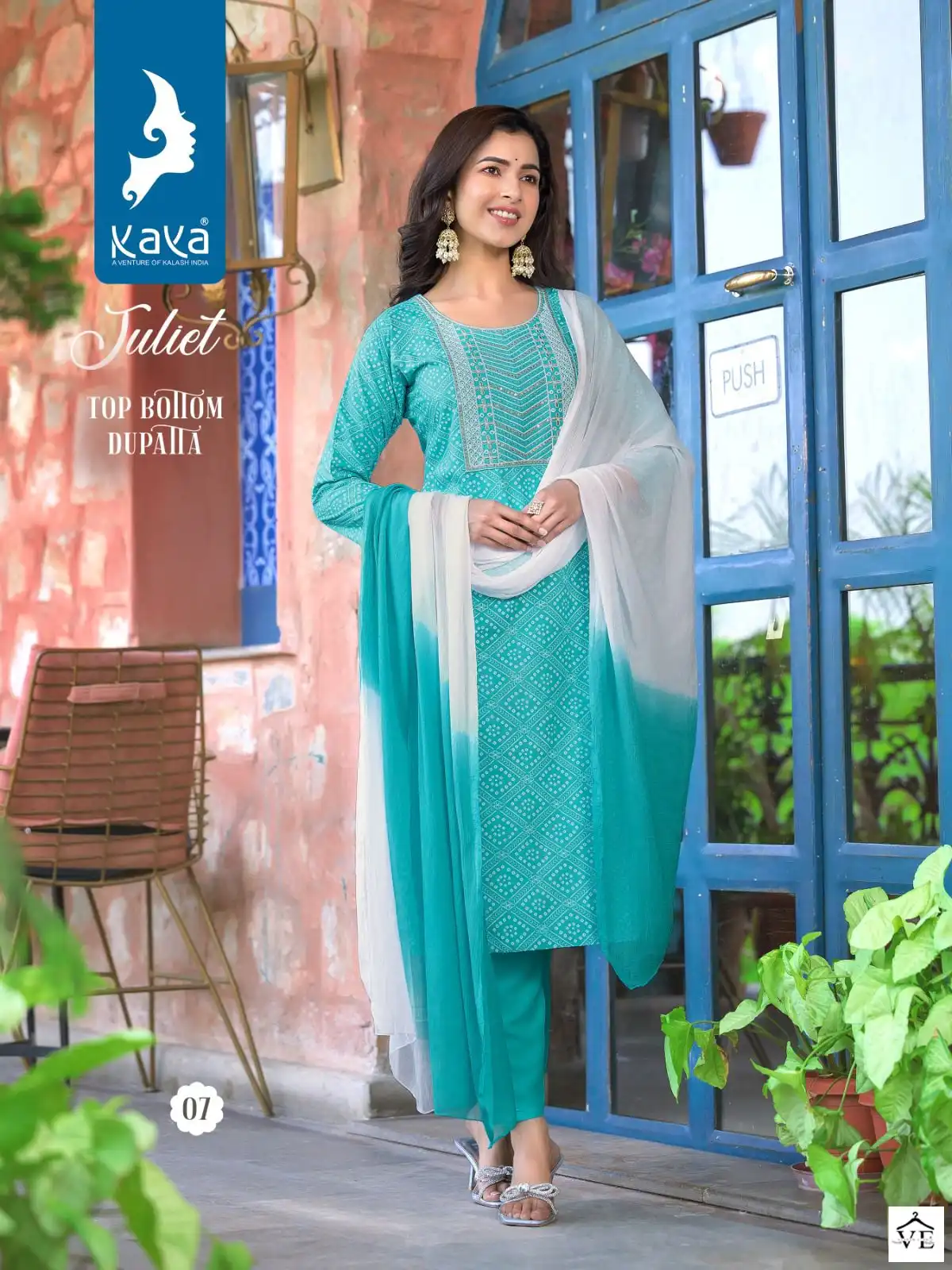 Kaya Juliet Rayon Print Wholesale Readymade Salwar Suit Catalog — Wholesale Salwar Suits, MPA wholesale from Surat - Gallery Image 4