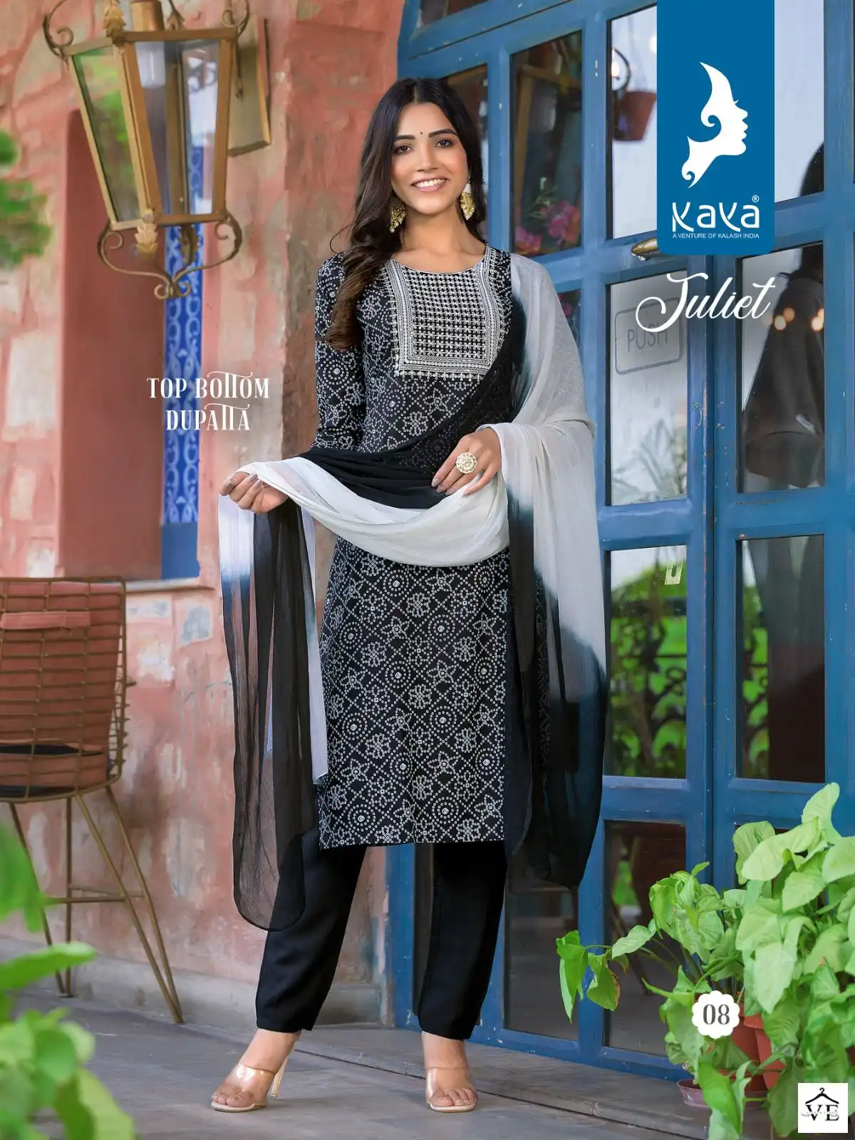 Kaya Juliet Rayon Print Wholesale Readymade Salwar Suit Catalog — Wholesale Salwar Suits, MPA wholesale from Surat - Gallery Image 7
