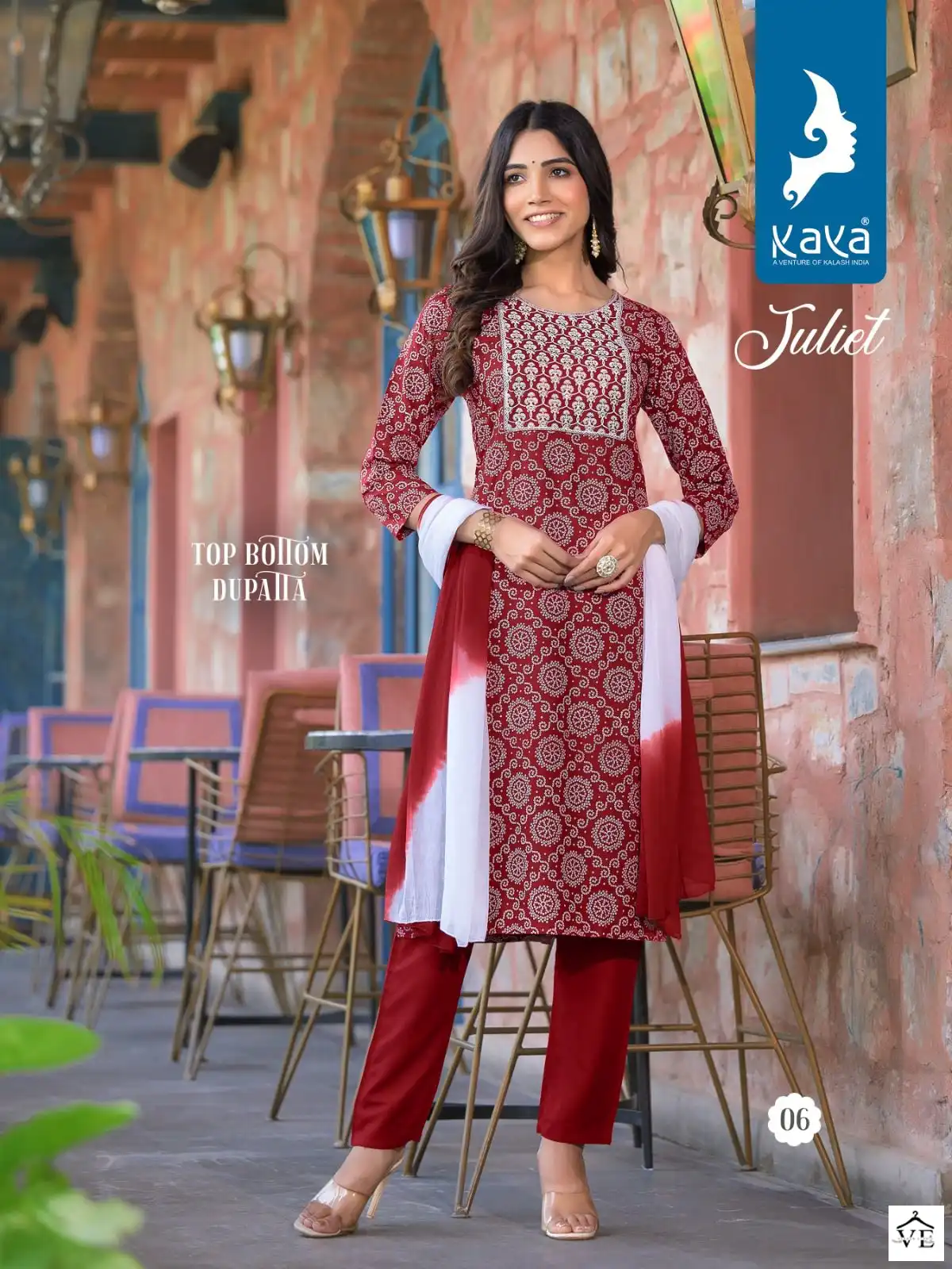 Kaya Juliet Rayon Print Wholesale Readymade Salwar Suit Catalog — Wholesale Salwar Suits, MPA wholesale from Surat - Gallery Image 8