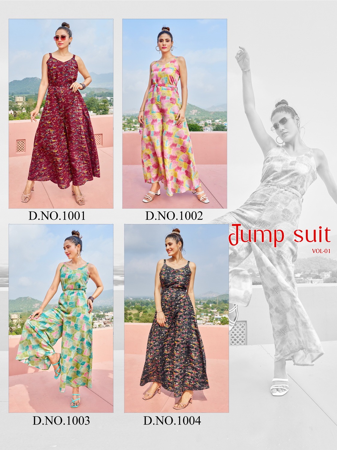 Vardan Ethnic Jump Suit Vol 1 Modal Silk Wholesale Fancy Party Wear Readymade Jump Suits Catalog — Wholesale Kurtis, MPA wholesale from Surat — view 5
