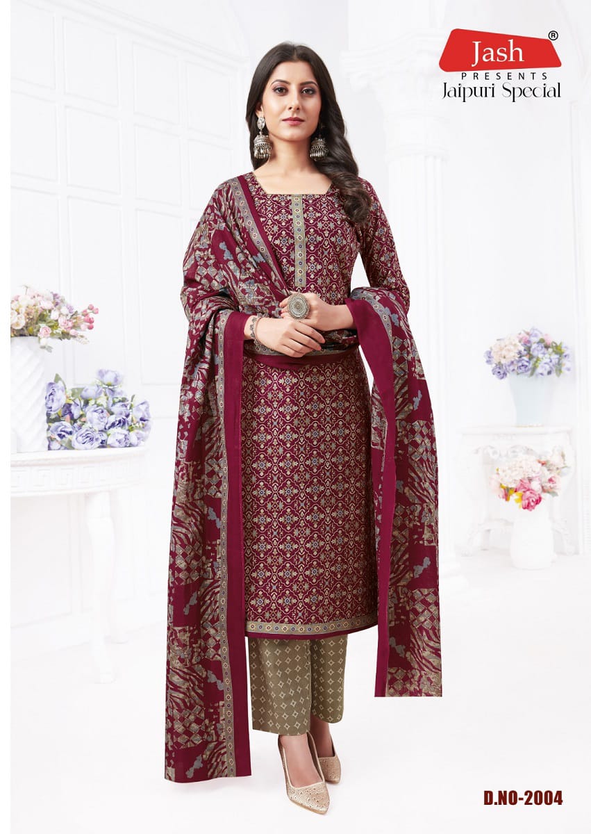 Vardan Ethnic Jaipuri Vol 2 Pure Cotton Wholesale Readymade Salwar Suit Catalog — Wholesale Salwar Suits, MPA wholesale from Surat — view 11
