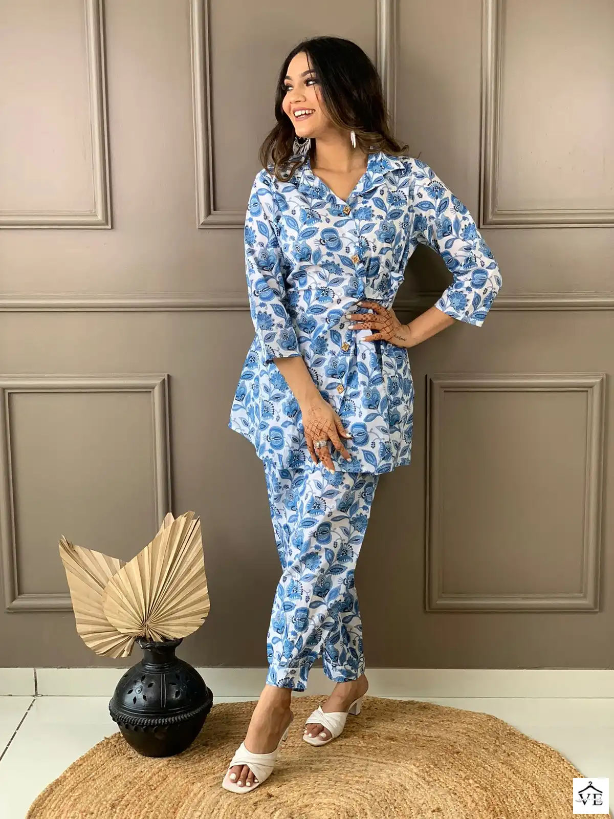 VE John Co-Ord Vol 3 Cotton 60*60 Wholesale Co-Ord Set Catalog — Wholesale Kurtis, MPA wholesale from Surat — view 7