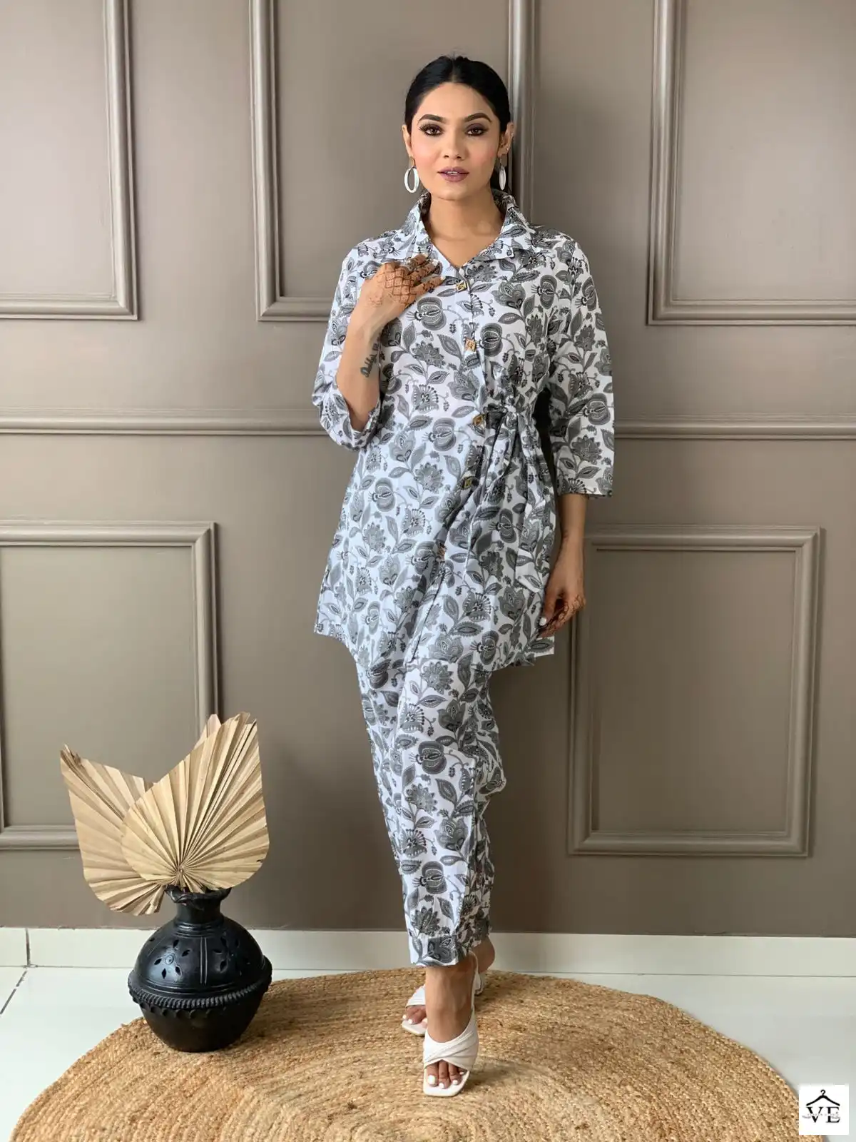 VE John Co-Ord Vol 3 Cotton 60*60 Wholesale Co-Ord Set Catalog — Wholesale Kurtis, MPA wholesale from Surat — view 8