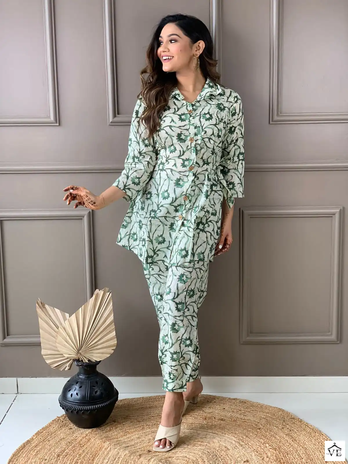 VE John Co-Ord Vol 3 Cotton 60*60 Wholesale Co-Ord Set Catalog — Wholesale Kurtis, MPA wholesale from Surat — view 9