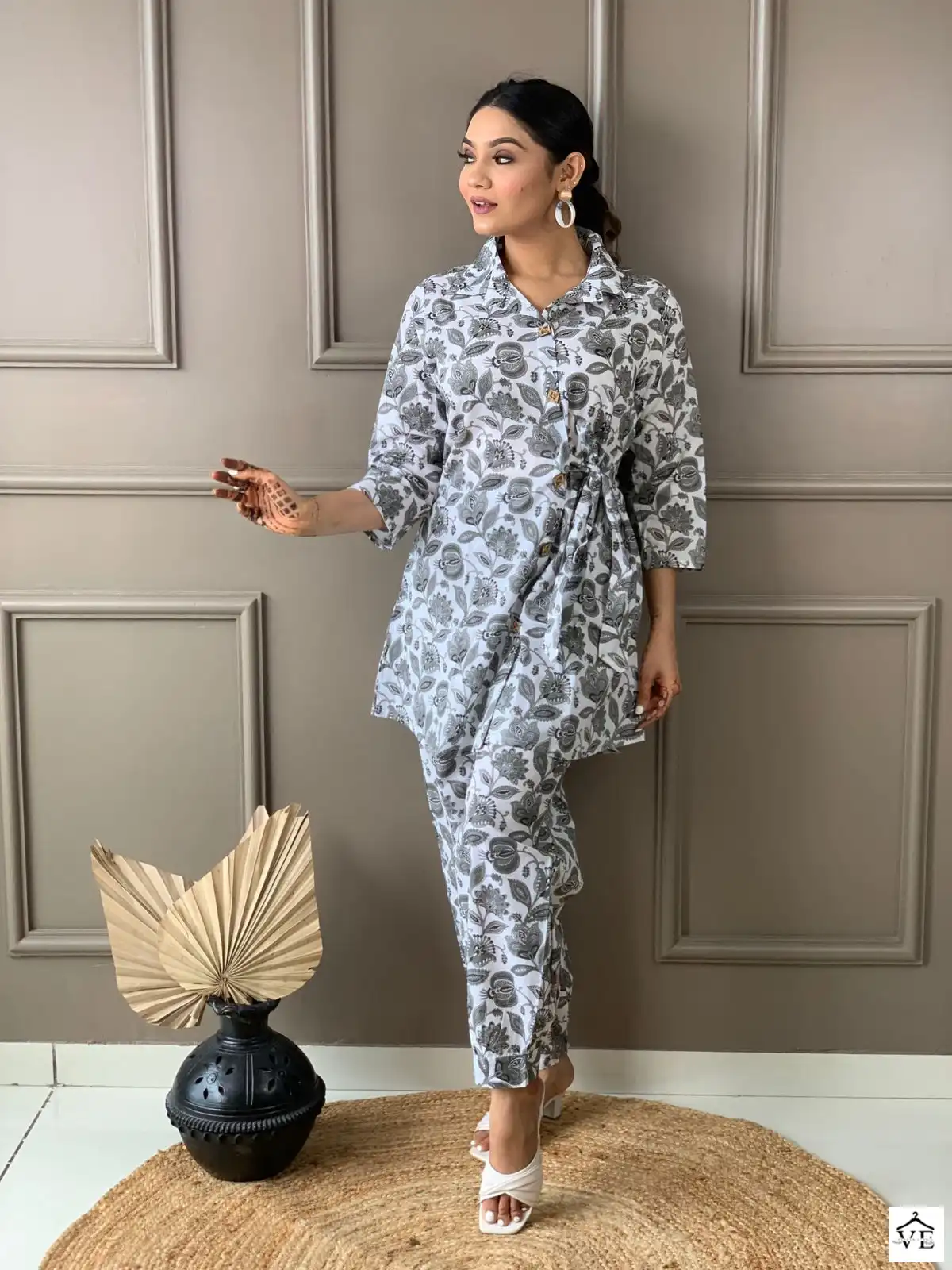 VE John Co-Ord Vol 3 Cotton 60*60 Wholesale Co-Ord Set Catalog — Wholesale Kurtis, MPA wholesale from Surat — view 2