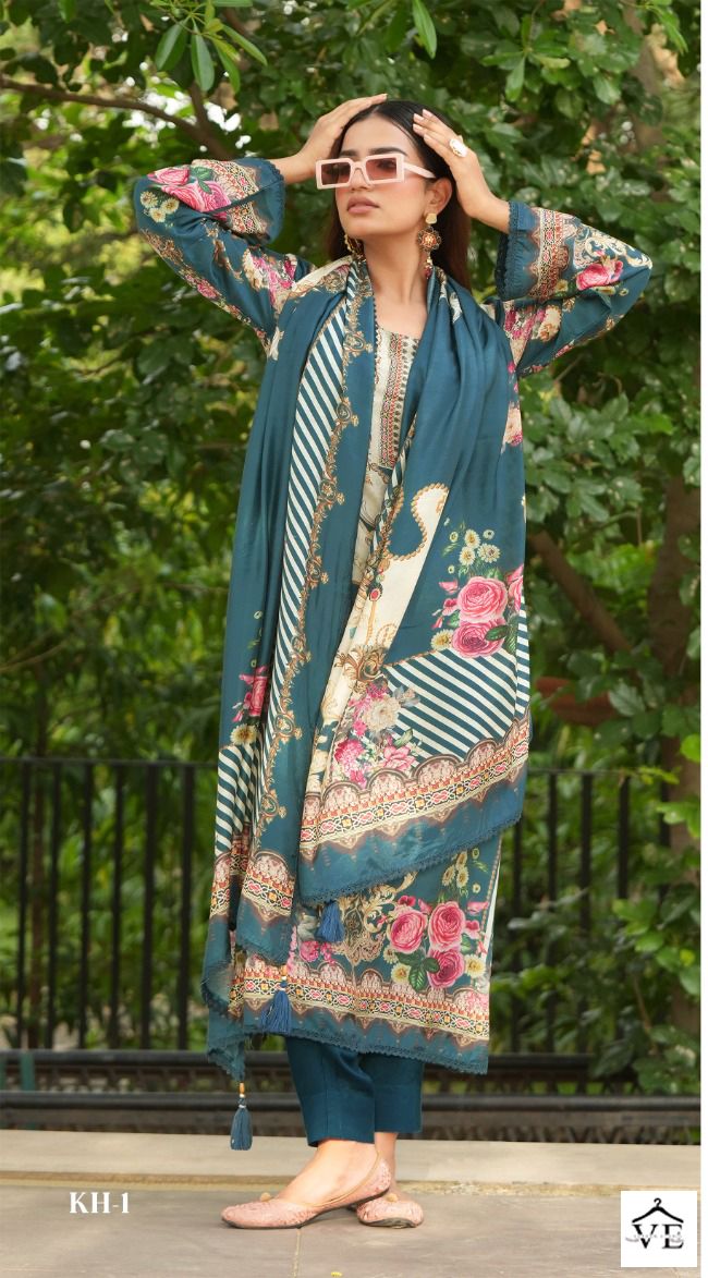 Kaavish Kainat Pure Viscose Muslin Wholesale Salwar Suit Catalog — Wholesale Salwar Suits, MPA wholesale from Surat - Gallery Image 2