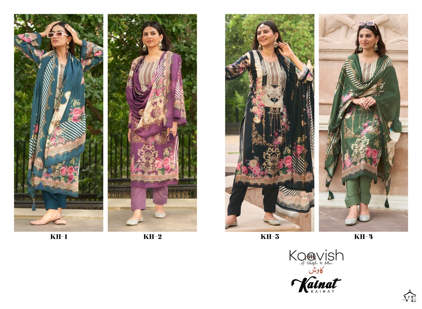 Kaavish Kainat Pure Viscose Muslin Wholesale Salwar Suit Catalog — Wholesale Salwar Suits, MPA wholesale from Surat — view 5