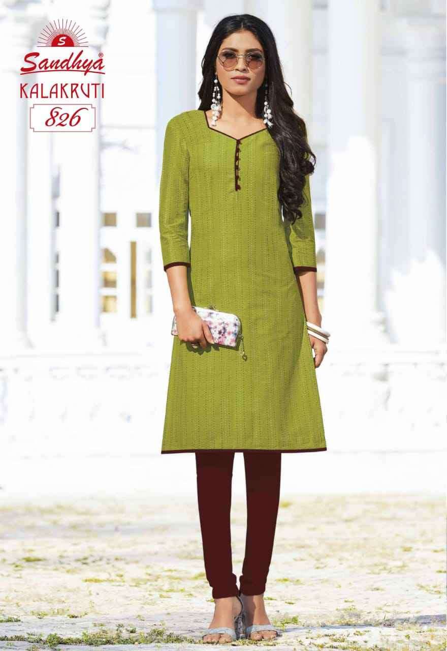 Vardan Ethnic Kalakruti Vol 23 Cotton Wholesale Fancy Kurts Catalog — Wholesale Kurtis, MPA wholesale from Surat - Gallery Image 6