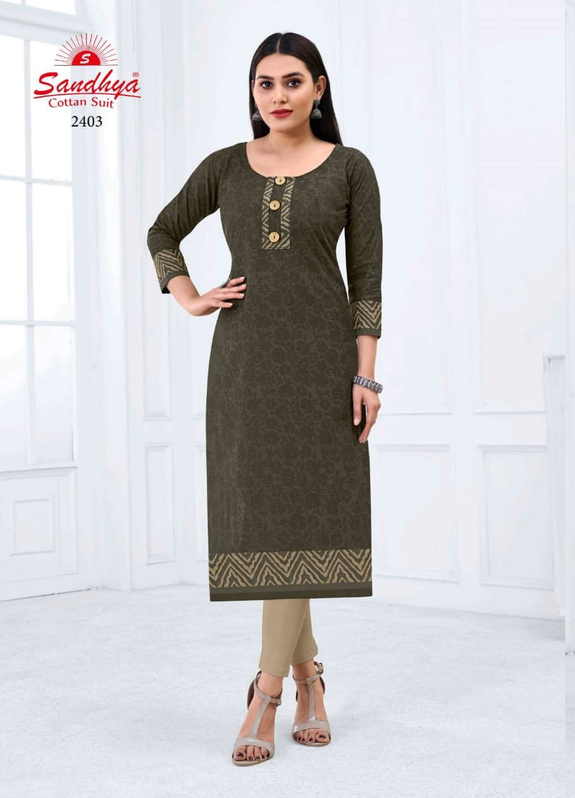 Vardan Ethnic Kalakruti Vol 24 Cotton Wholesale Daily Wear Kurts Catalog — Wholesale Kurtis, MPA wholesale from Surat - Gallery Image 3