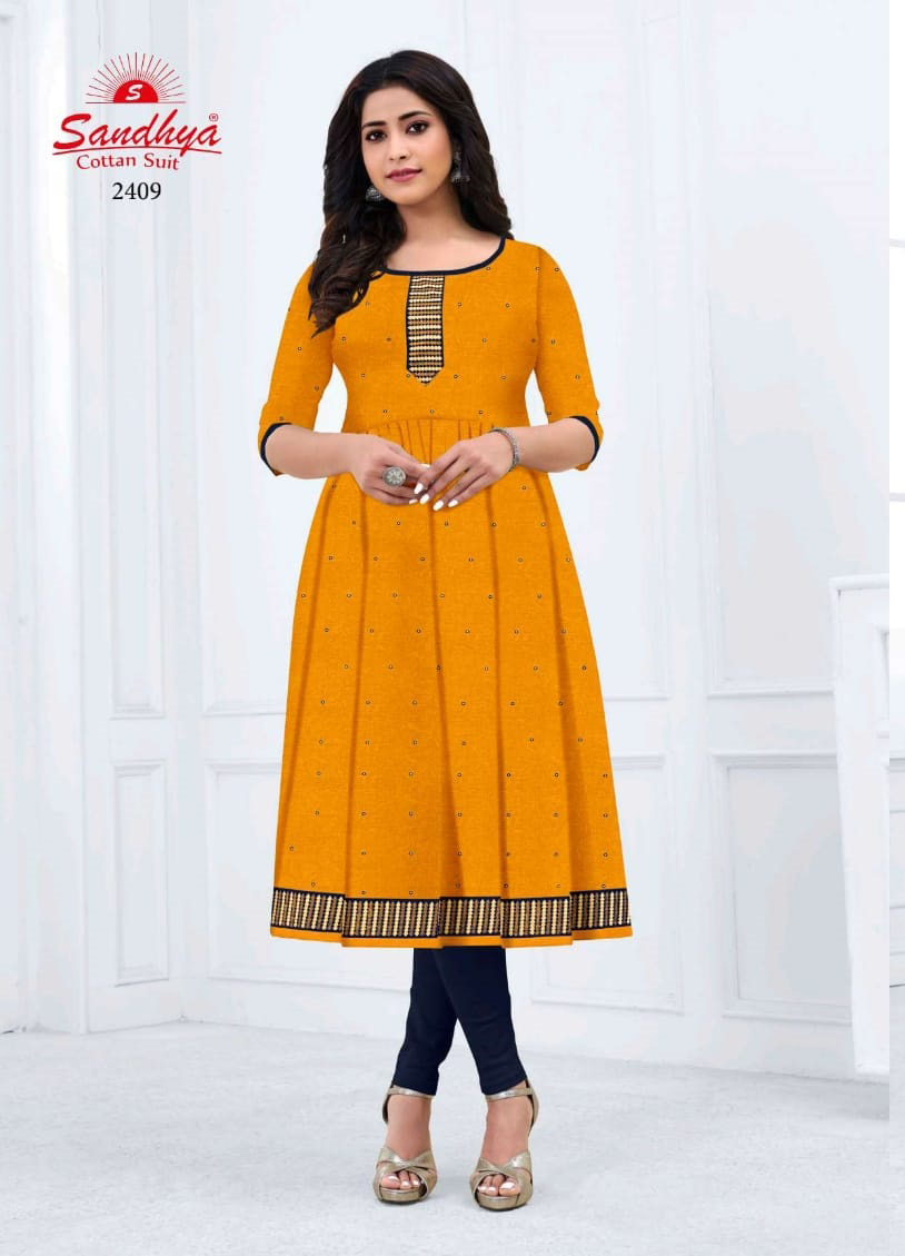 Vardan Ethnic Kalakruti Vol 24 Cotton Wholesale Daily Wear Kurts Catalog — Wholesale Kurtis, MPA wholesale from Surat - Gallery Image 7