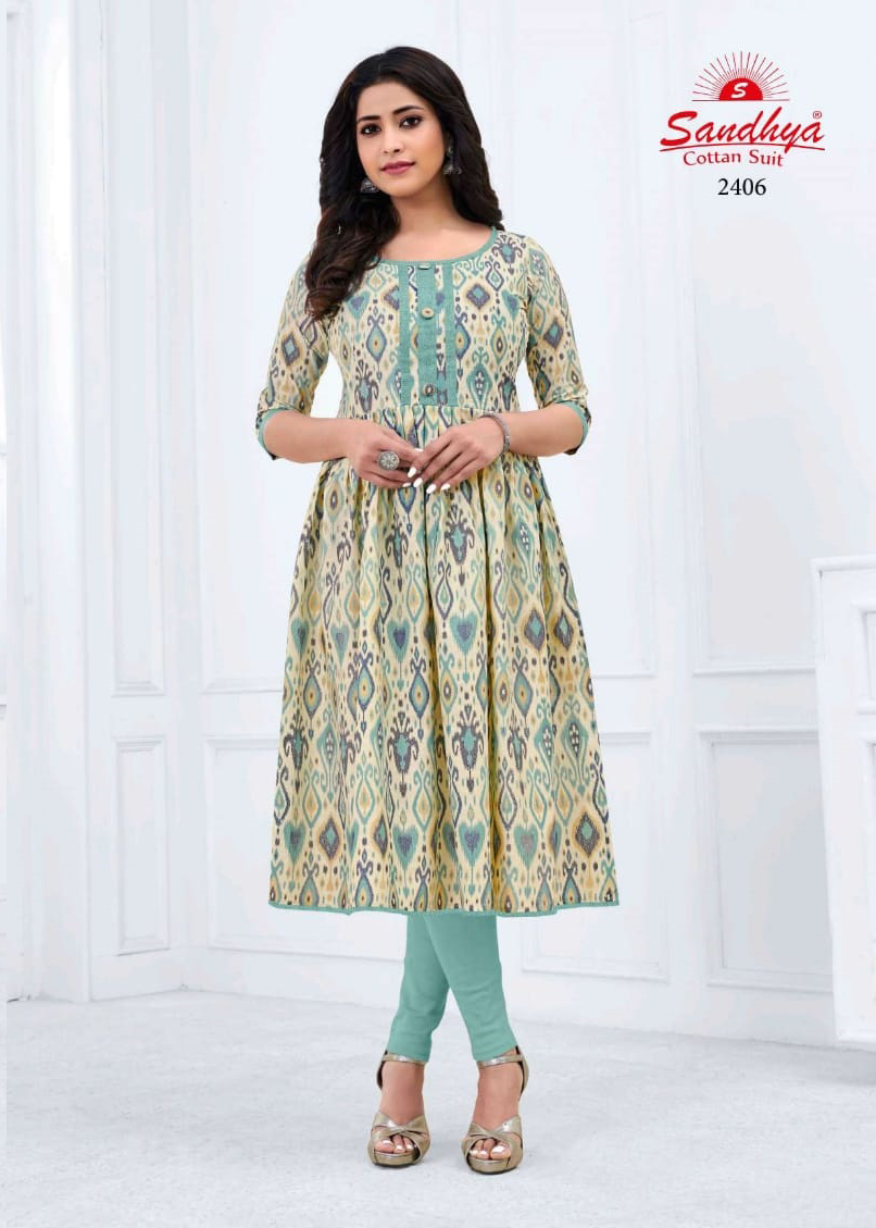 Vardan Ethnic Kalakruti Vol 24 Cotton Wholesale Daily Wear Kurts Catalog — Wholesale Kurtis, MPA wholesale from Surat - Gallery Image 10