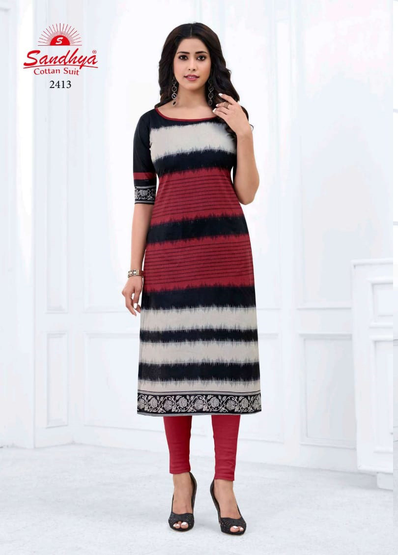 Vardan Ethnic Kalakruti Vol 24 Cotton Wholesale Daily Wear Kurts Catalog — Wholesale Kurtis, MPA wholesale from Surat - Gallery Image 11
