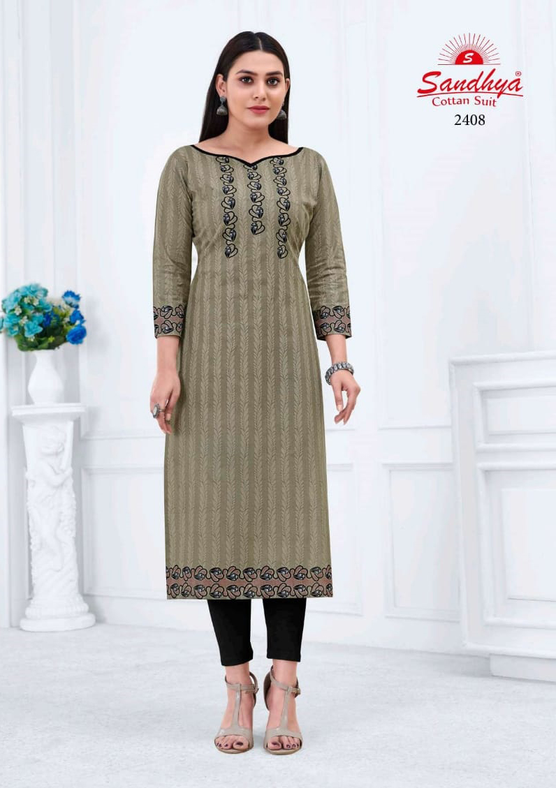 Vardan Ethnic Kalakruti Vol 24 Cotton Wholesale Daily Wear Kurts Catalog — Wholesale Kurtis, MPA wholesale from Surat - Gallery Image 13
