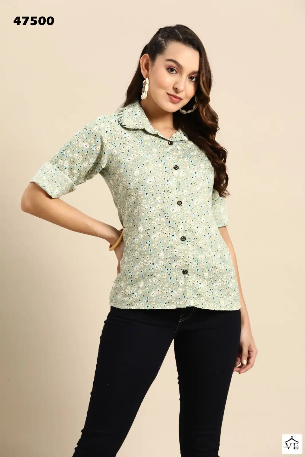 Mahotsav Kali Vol 3 Rayon Wholesale Short Top Catalog - Image 3