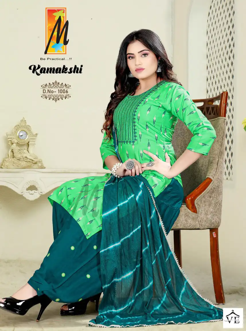 Master Kamakshi Heavy Printed Rayon Wholesale Readymade Salwar Suit Catalog — Wholesale Salwar Suits, MPA wholesale from Surat - Gallery Image 6