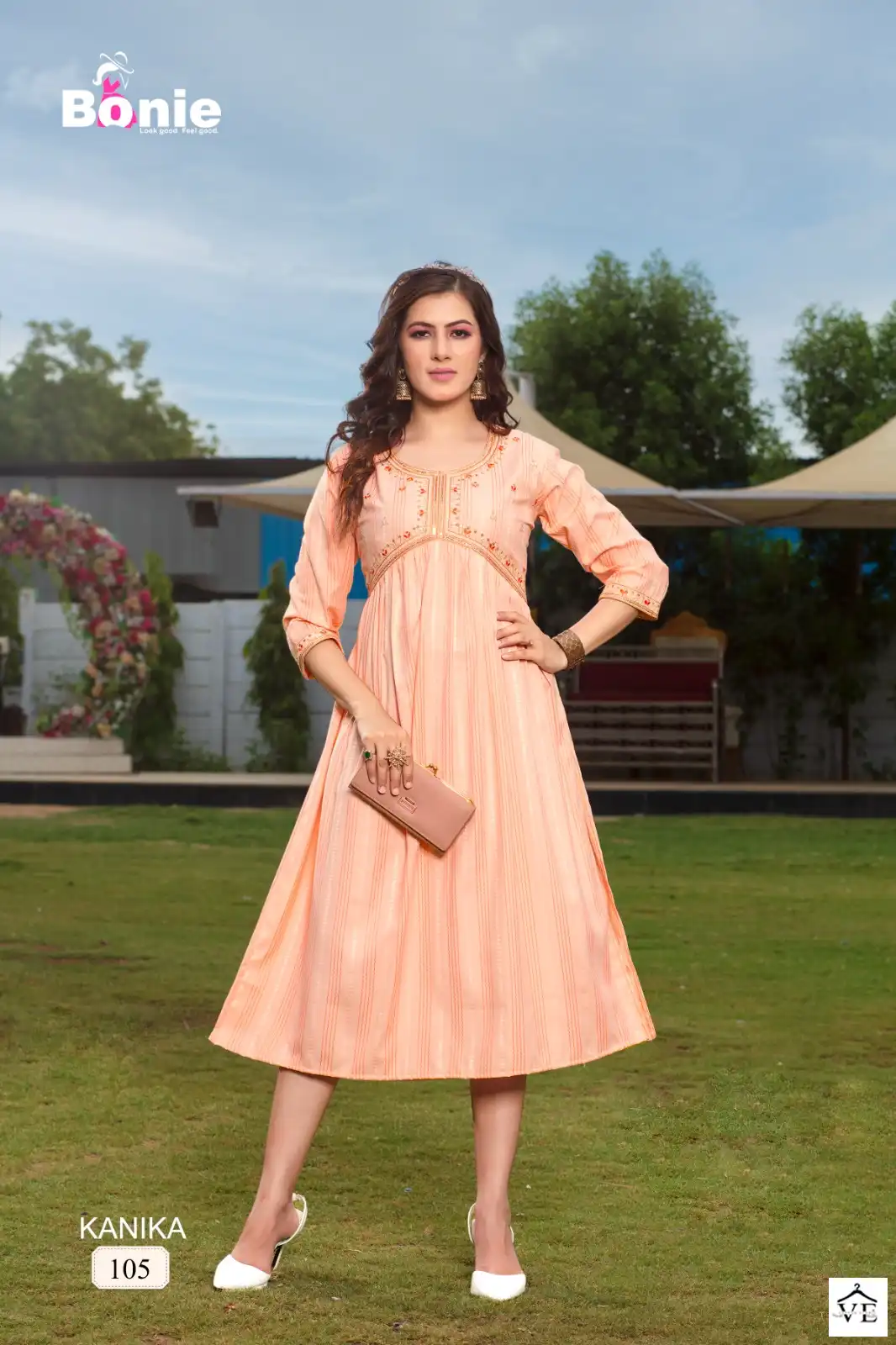 Bonie Kanika Heavy Rayon Wholesale Kurtis Catalog — Wholesale Kurtis, bonie wholesale from Surat — view 5