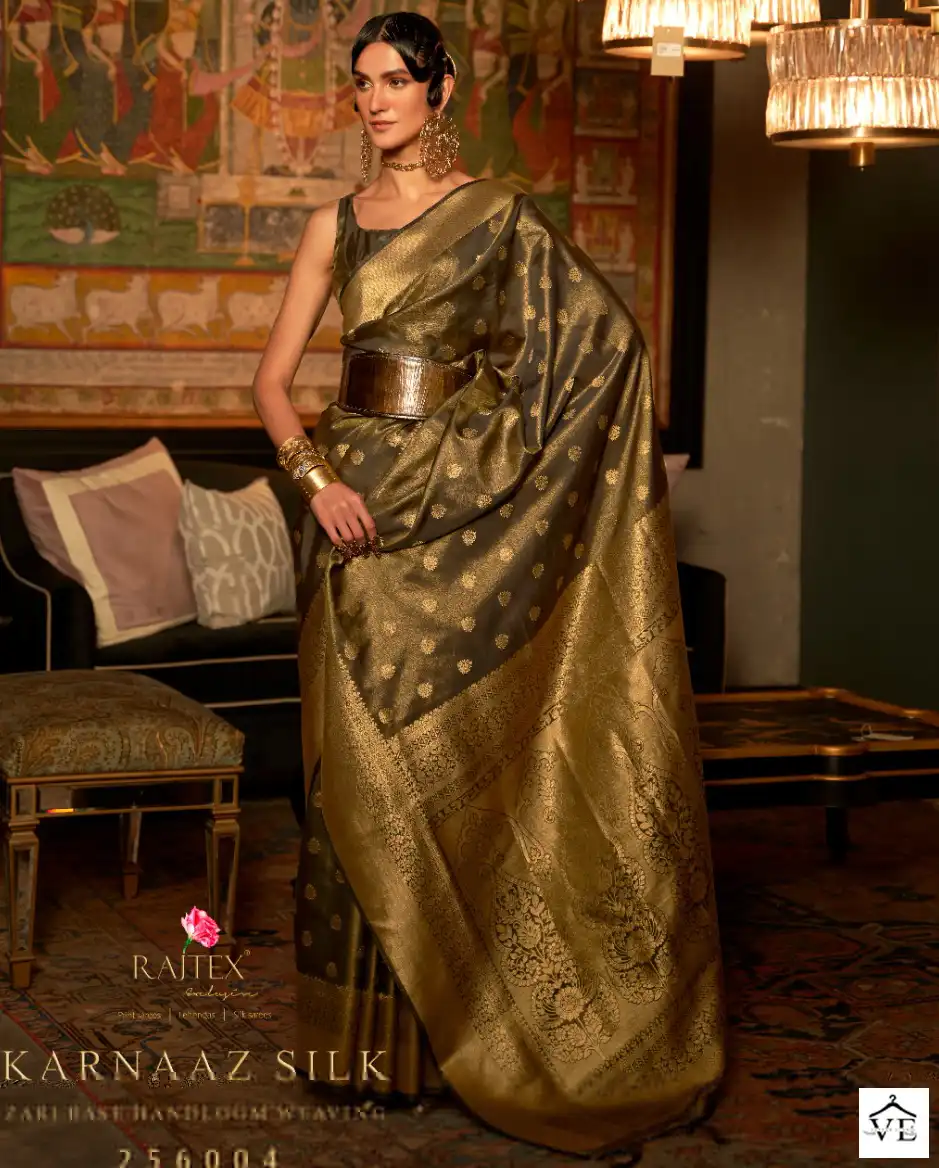 Rajtex Karnaaz Silk Weaving Silk Wholesale Saree Catalog