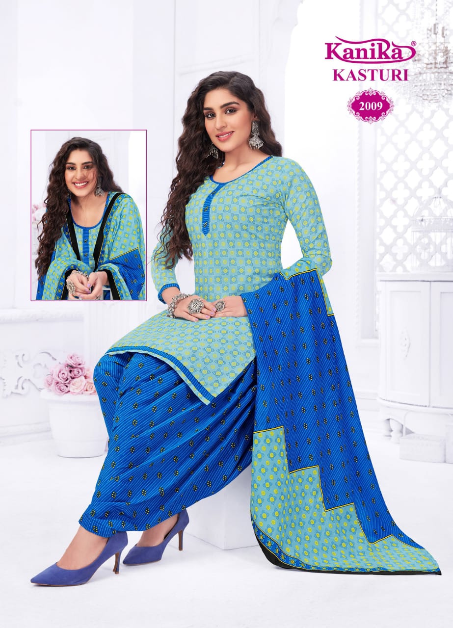 Kanika Kasturi Vol 2 Cotton Wholesale Readymade Salwar Suits Catalog - Image 3