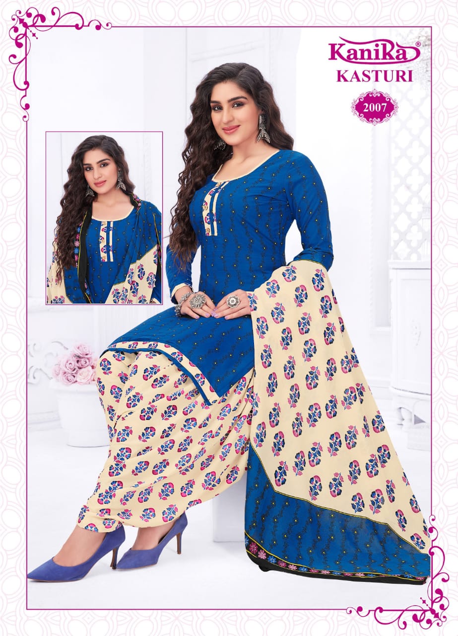 Kanika Kasturi Vol 2 Cotton Wholesale Readymade Salwar Suits Catalog - Image 6