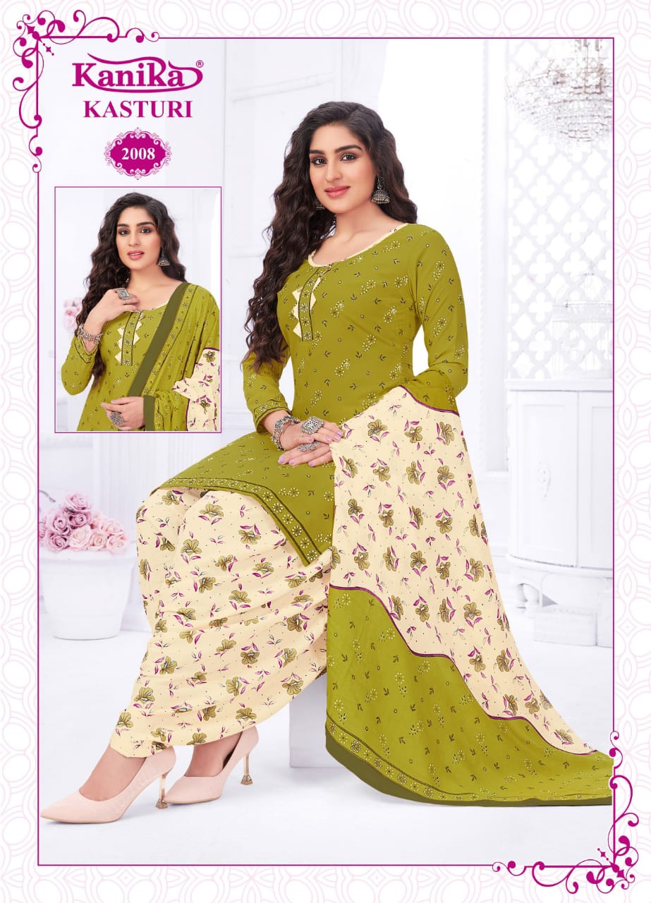 Kanika Kasturi Vol 2 Cotton Wholesale Readymade Salwar Suits Catalog - Image 7