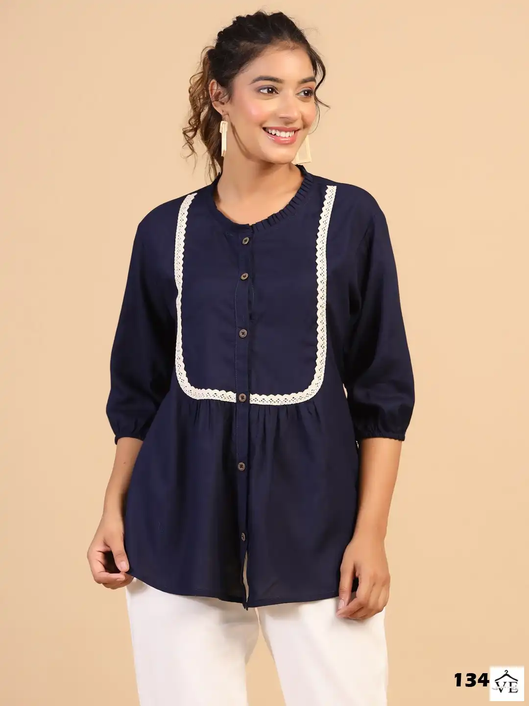 Mahotsav Keeva Rayon Wholesale Short Top Catalog — Wholesale Kurtis, MPA wholesale from Surat - Gallery Image 4