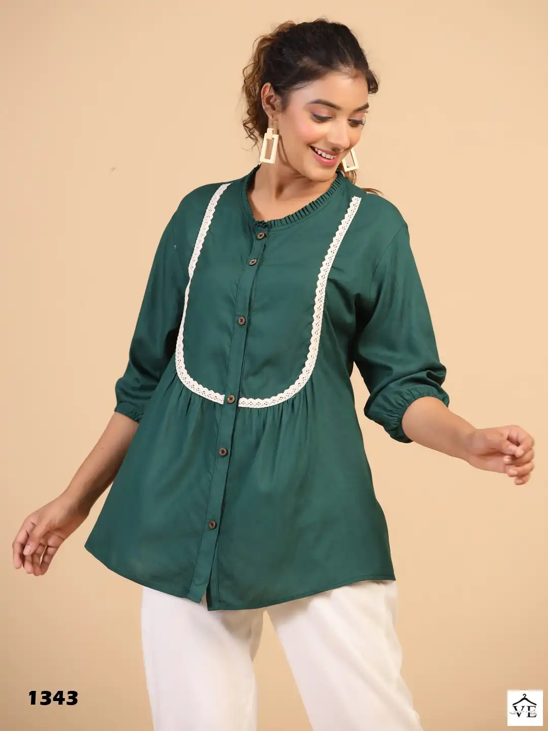 Mahotsav Keeva Rayon Wholesale Short Top Catalog — Wholesale Kurtis, MPA wholesale from Surat - Gallery Image 5