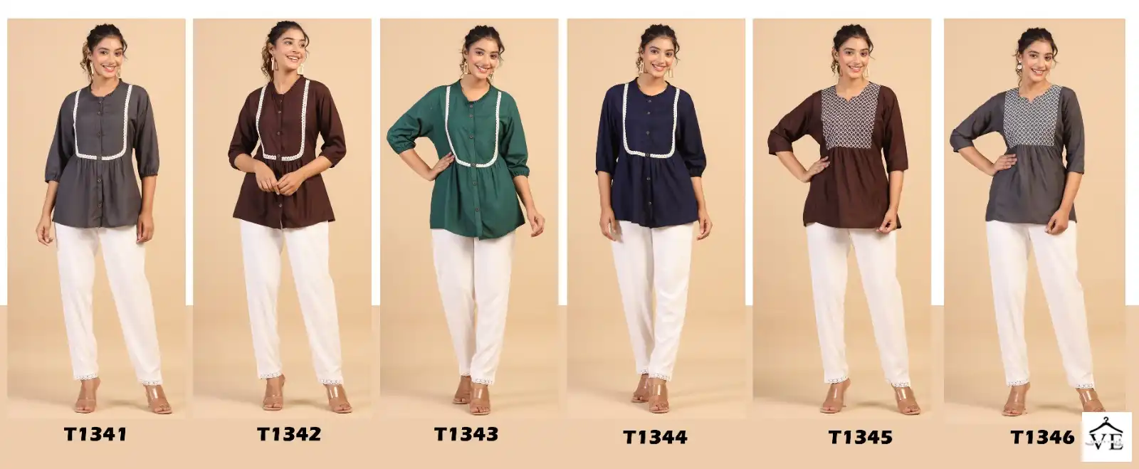 Mahotsav Keeva Rayon Wholesale Short Top Catalog — Wholesale Kurtis, MPA wholesale from Surat — view 7