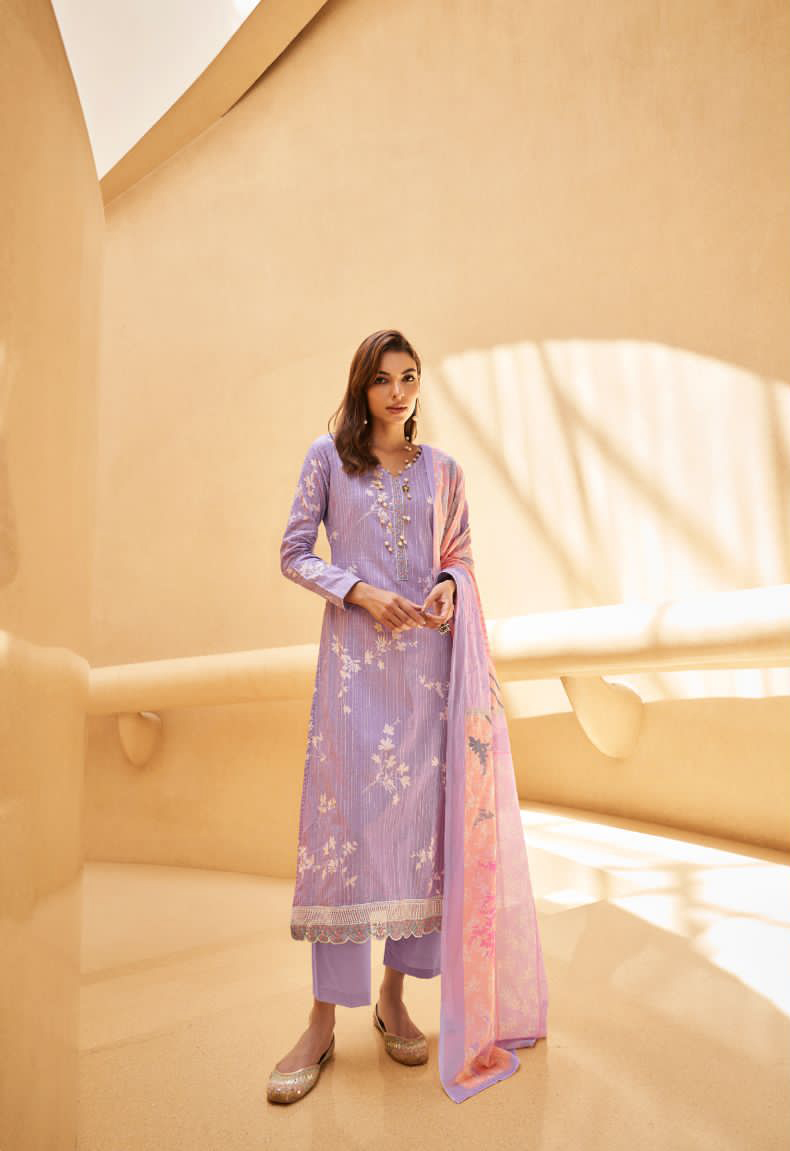 Mumtaz Arts Khaab Nx Lawn Cotton Wholesale Fancy Salwar Suit Catalog — Wholesale Salwar Suits, MPA wholesale from Surat - Gallery Image 6