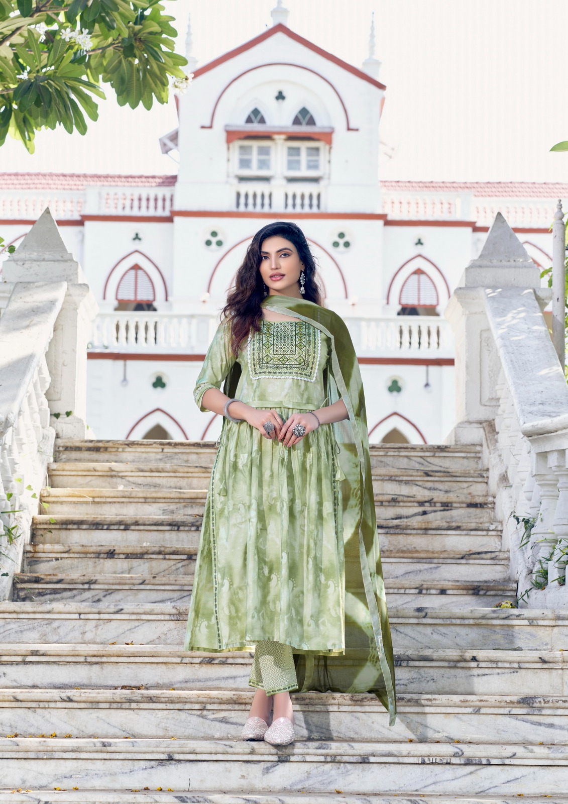 Parra Studio Khoobsurat Vol 3 Heavy Muslim Prin Wholesale Readymade Salwar Suit Catalog — Wholesale Salwar Suits, MPA wholesale from Surat - Gallery Image 4
