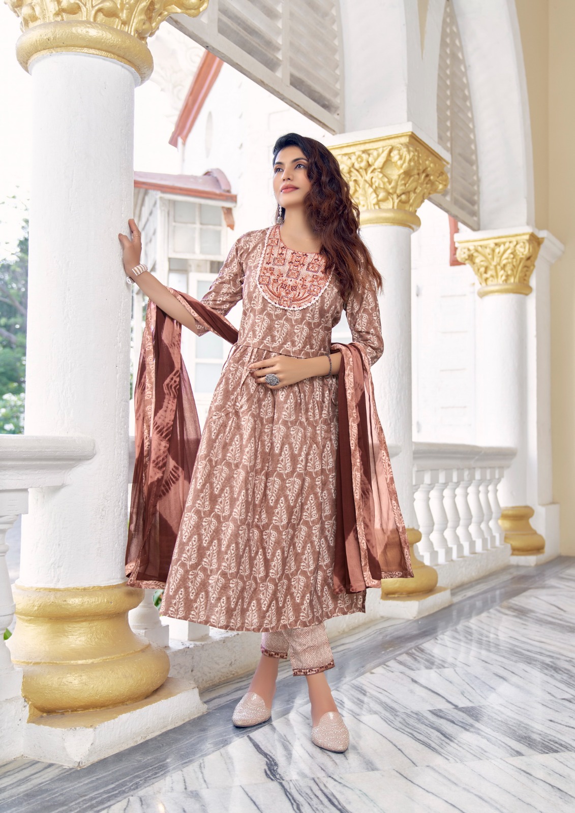 Parra Studio Khoobsurat Vol 3 Heavy Muslim Prin Wholesale Readymade Salwar Suit Catalog — Wholesale Salwar Suits, MPA wholesale from Surat - Gallery Image 5