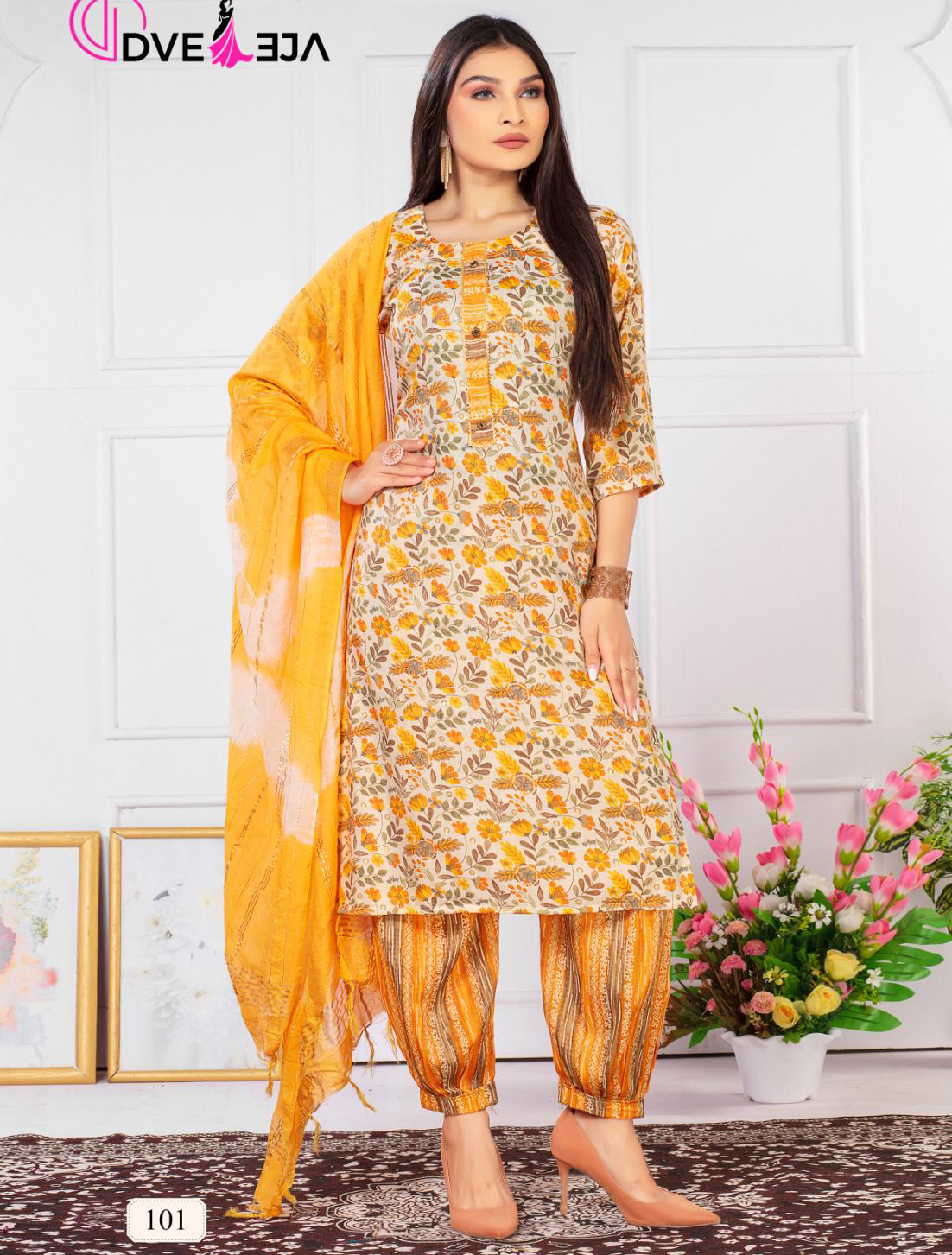 Vardan Ethnic Kinjal Series 1 Capsule Prints Wholesale Readymade Salwar Suit Catalog — Wholesale Salwar Suits, MPA wholesale from Surat — view 1