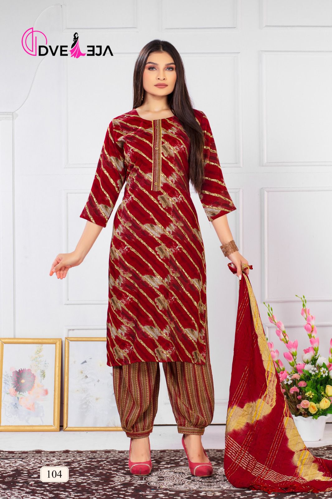 Vardan Ethnic Kinjal Series 1 Capsule Prints Wholesale Readymade Salwar Suit Catalog — Wholesale Salwar Suits, MPA wholesale from Surat — view 10