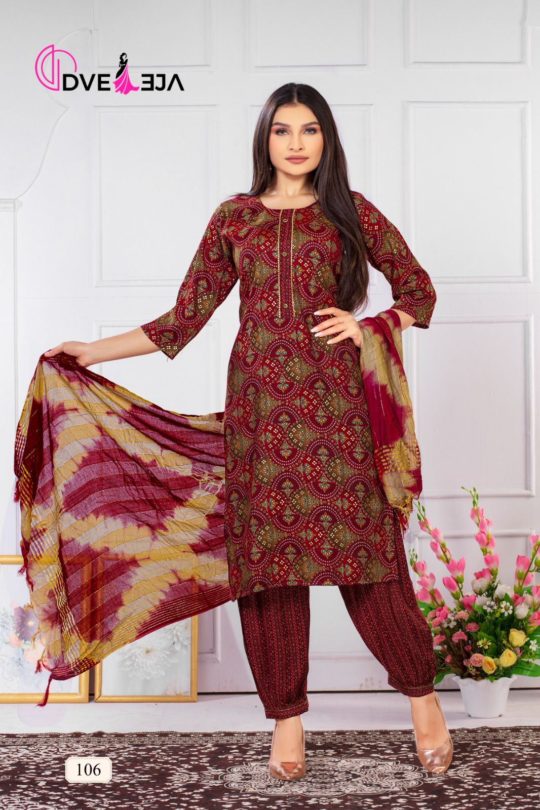 Vardan Ethnic Kinjal Series 1 Capsule Prints Wholesale Readymade Salwar Suit Catalog — Wholesale Salwar Suits, MPA wholesale from Surat - Gallery Image 3