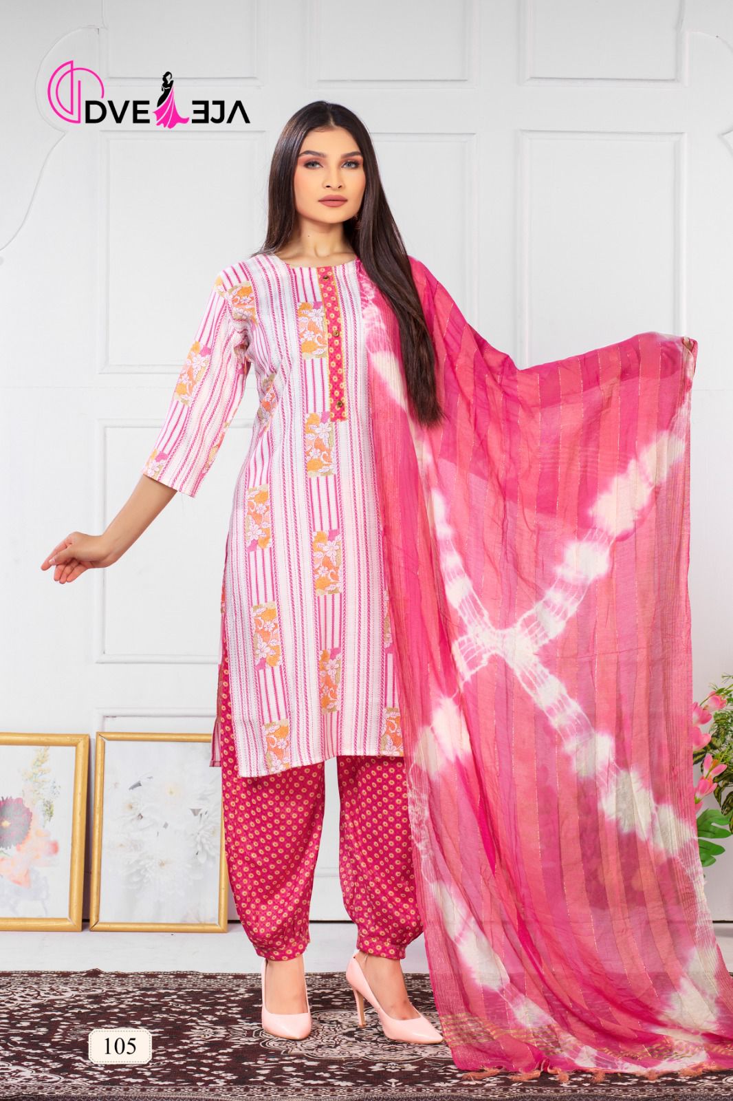 Vardan Ethnic Kinjal Series 1 Capsule Prints Wholesale Readymade Salwar Suit Catalog — Wholesale Salwar Suits, MPA wholesale from Surat - Gallery Image 6
