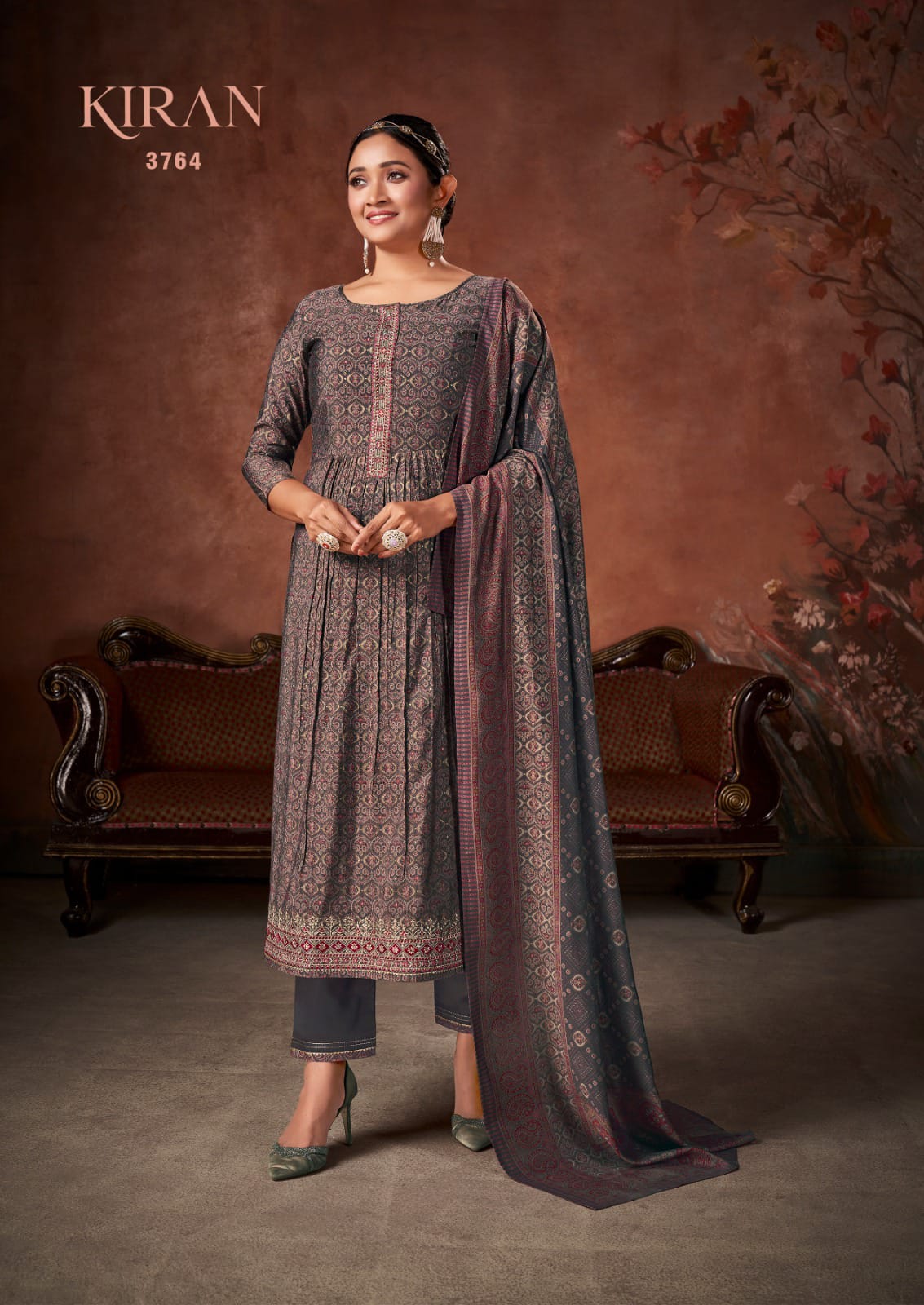 Rang Kiran Muslin Wholesale Designer Salwar Suit Catalog — Wholesale Salwar Suits, MPA wholesale from Surat - Gallery Image 5