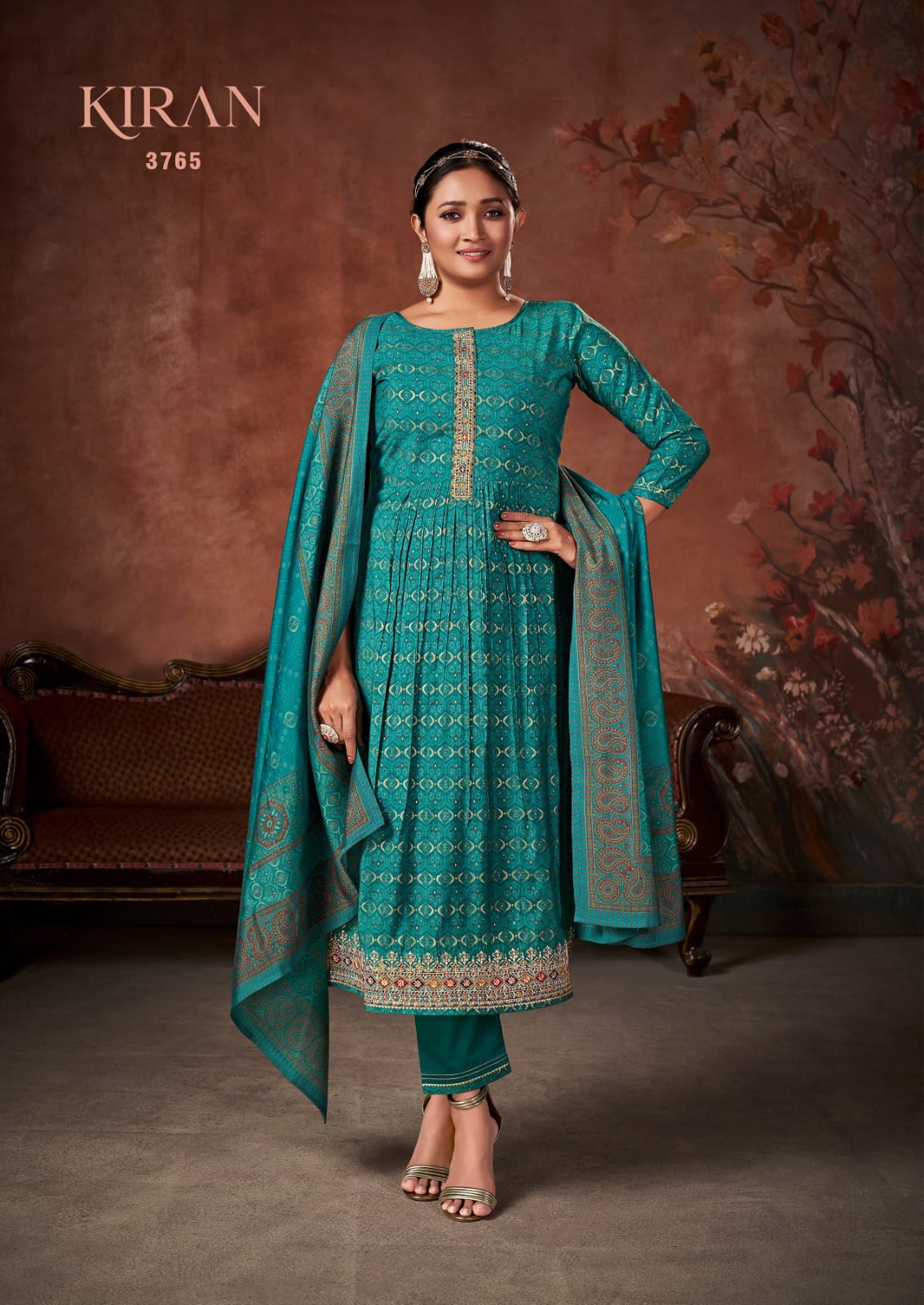 Rang Kiran Muslin Wholesale Designer Salwar Suit Catalog — Wholesale Salwar Suits, MPA wholesale from Surat - Gallery Image 6
