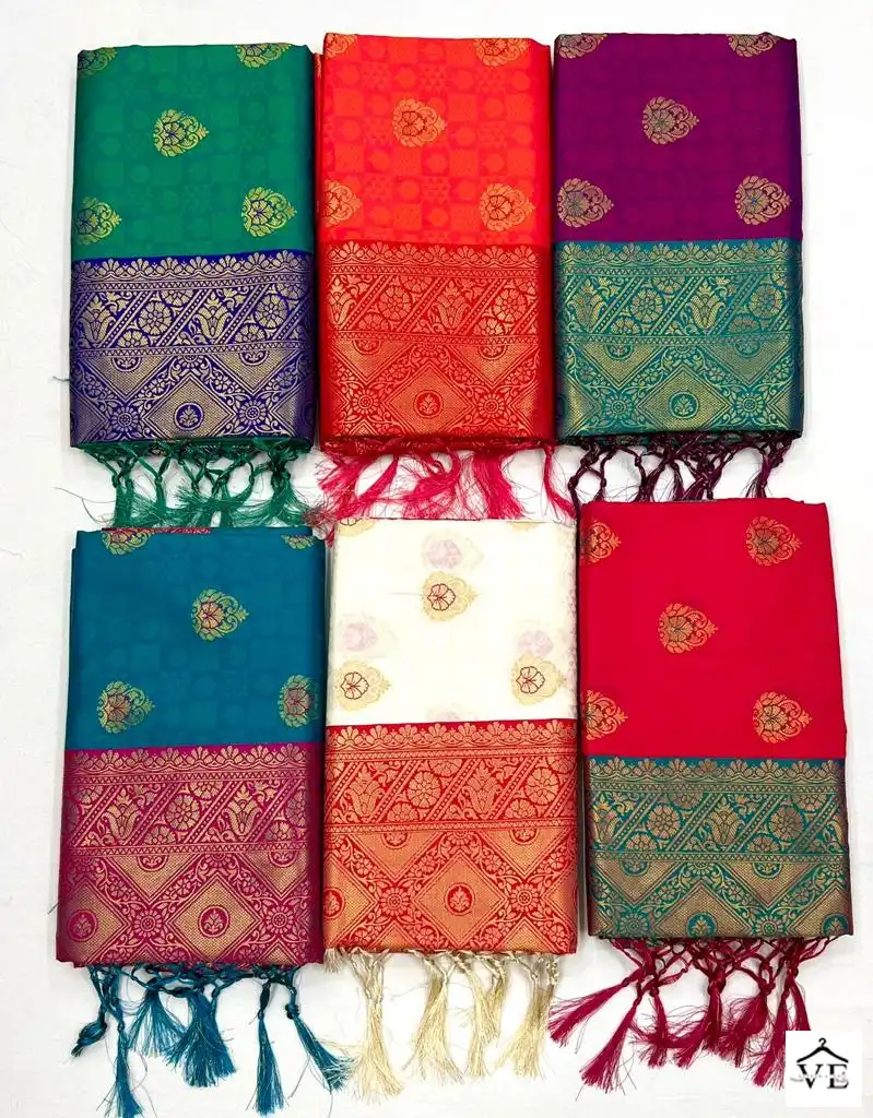 Rajtex Kornella Silk Chaap Handloom Weaving Silk Wholesale Sarees Catalog — Wholesale Sarees, MPA wholesale from Surat - Gallery Image 11