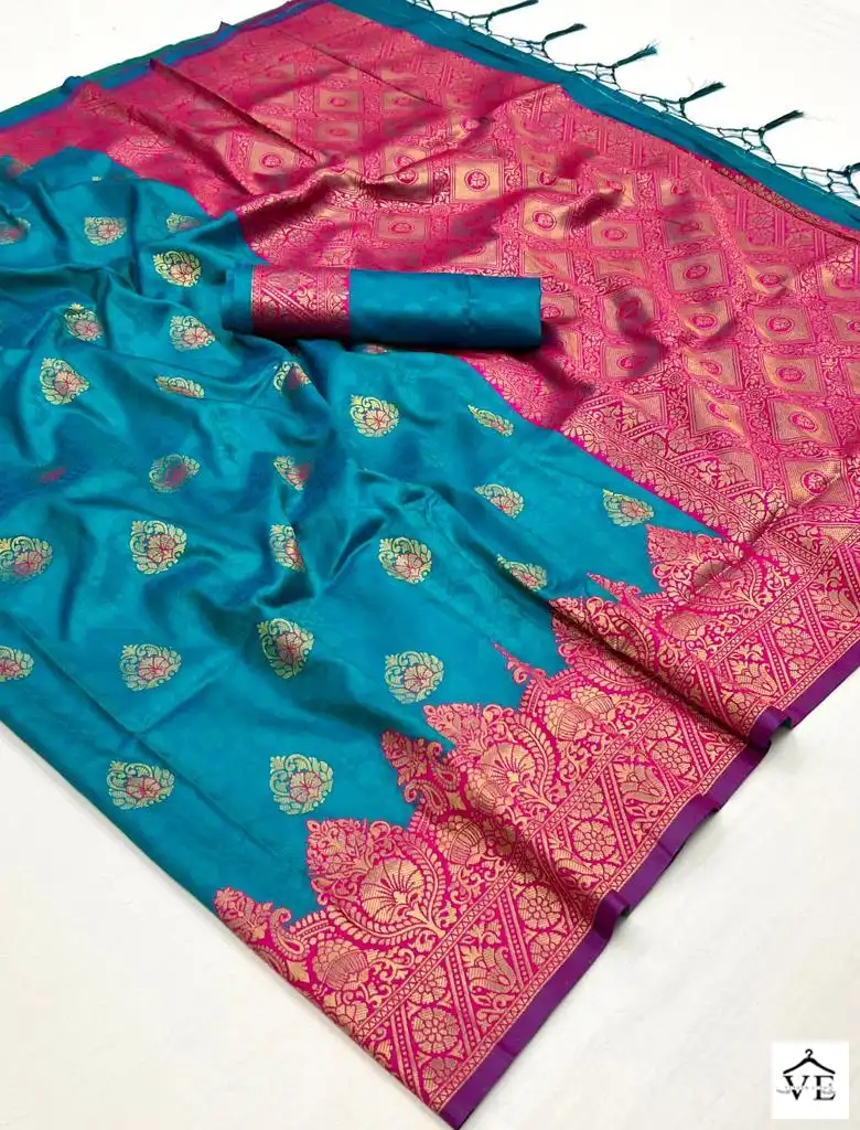 Rajtex Kornella Silk Chaap Handloom Weaving Silk Wholesale Sarees Catalog — Wholesale Sarees, MPA wholesale from Surat - Gallery Image 12