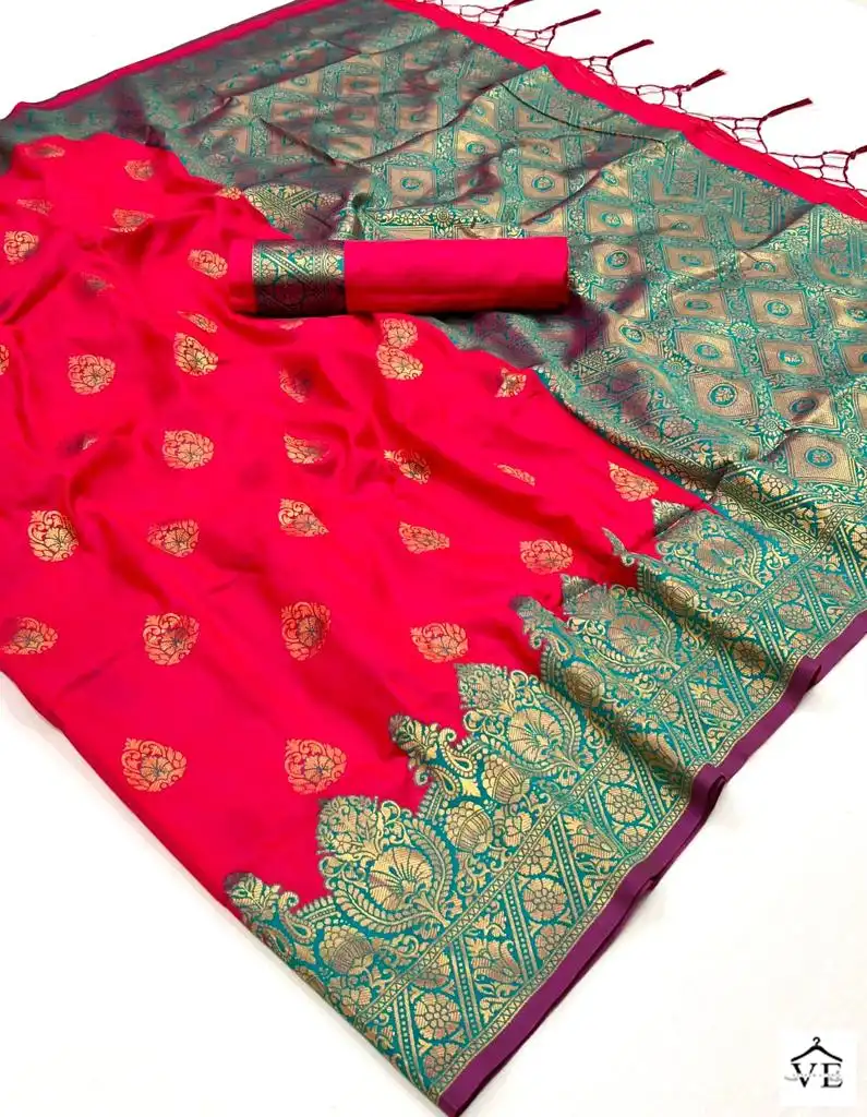 Rajtex Kornella Silk Chaap Handloom Weaving Silk Wholesale Sarees Catalog — Wholesale Sarees, MPA wholesale from Surat - Gallery Image 8