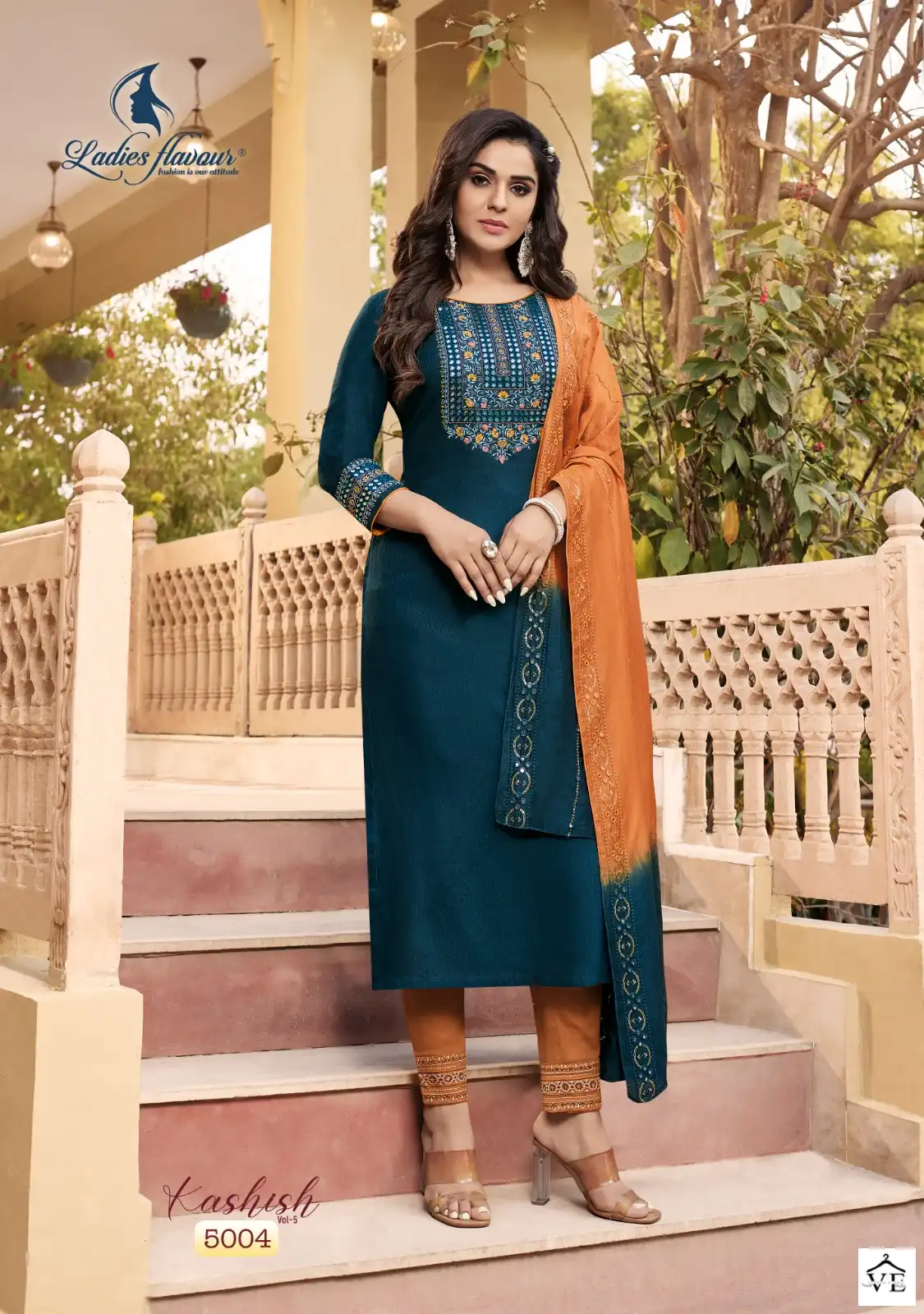 Ladies Flavour Kashish Vol 5 Pure Rayon Weaving Wholesale Readymade Salwar Suit Catalog — Wholesale Salwar Suits, MPA wholesale from Surat - Gallery Image 4