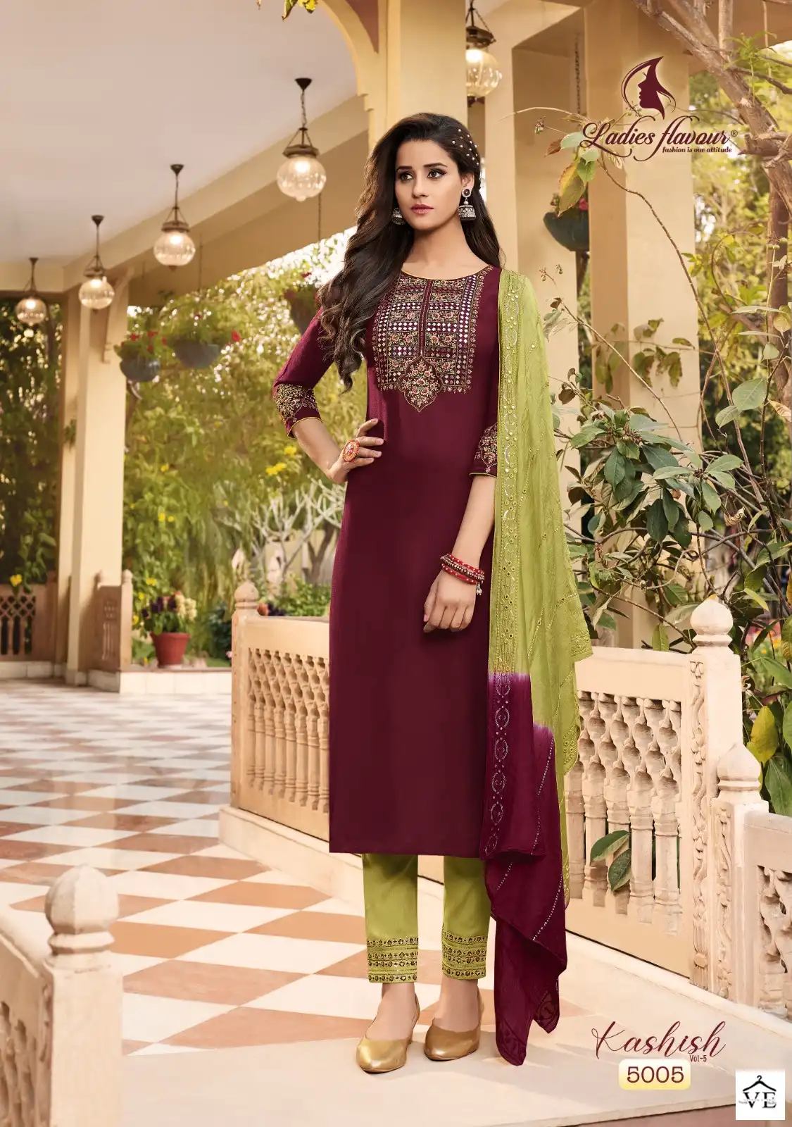 Ladies Flavour Kashish Vol 5 Pure Rayon Weaving Wholesale Readymade Salwar Suit Catalog — Wholesale Salwar Suits, MPA wholesale from Surat - Gallery Image 5