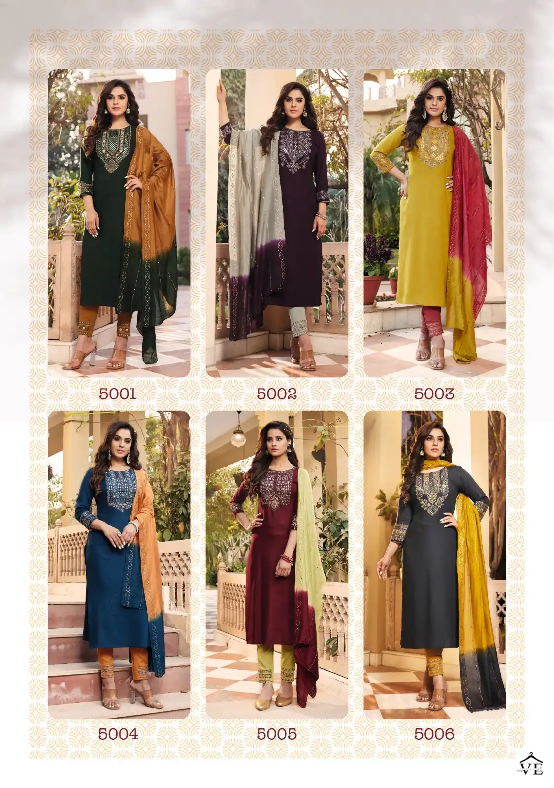 Ladies Flavour Kashish Vol 5 Pure Rayon Weaving Wholesale Readymade Salwar Suit Catalog — Wholesale Salwar Suits, MPA wholesale from Surat — view 7