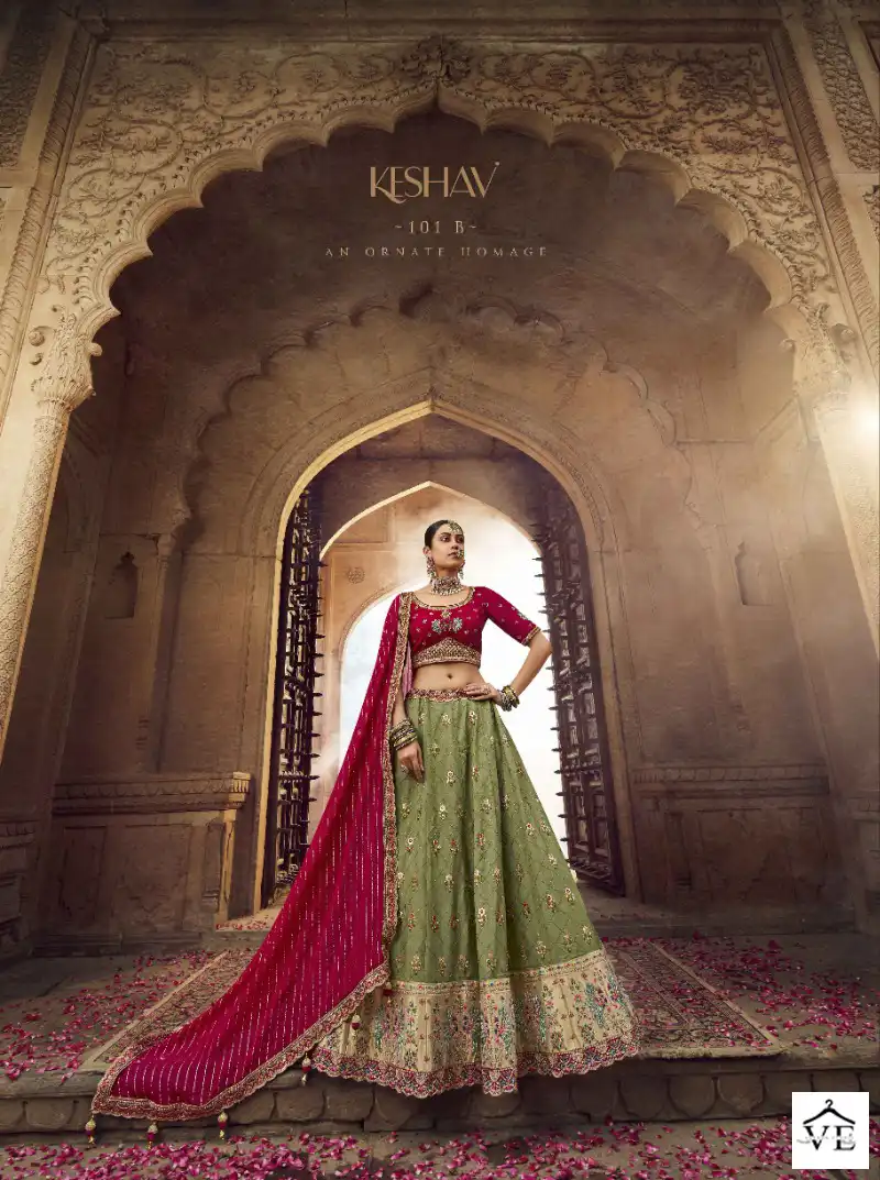 Shisha Keshav Vol 1 Viscose Wholesale Lehenga Catalog — Wholesale Lehenga, MPA wholesale from Surat - Gallery Image 4