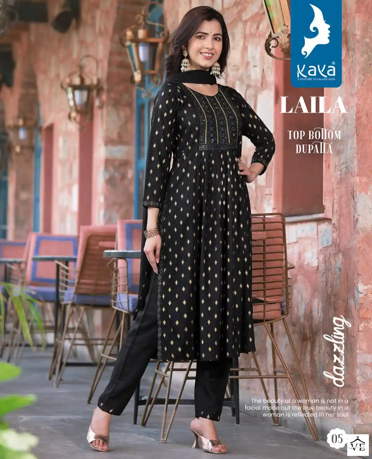 Kaya Laila Rayon Wholesale Readymade Salwar Suit Catalog — Wholesale Salwar Suits, MPA wholesale from Surat — view 1
