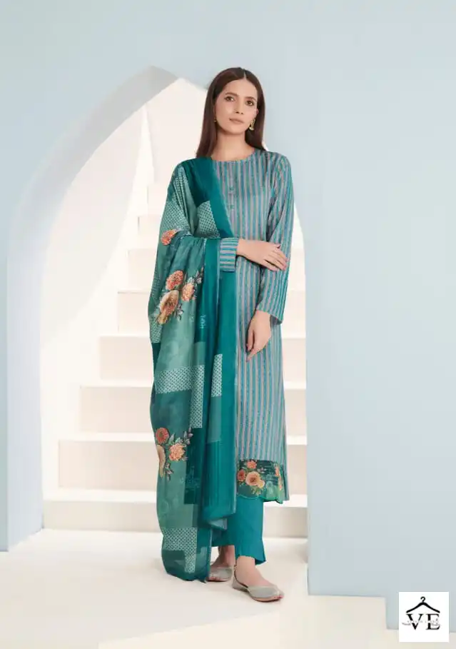 Vardan Ethnic Lakeer Cotton Print Wholesale Designer Salwar Suit Catalog — Wholesale Salwar Suits, MPA wholesale from Surat - Gallery Image 6