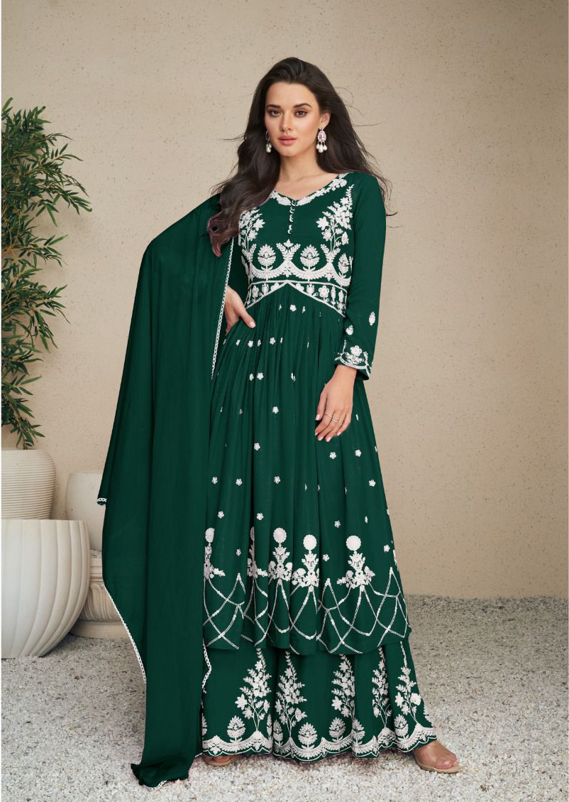 Vamika Lakhnavi Vol 5 Dark Color Heavy Rayon Wholesale Designer Readymade Salwar Suit Catalog — Wholesale Salwar Suits, MPA wholesale from Surat - Gallery Image 3