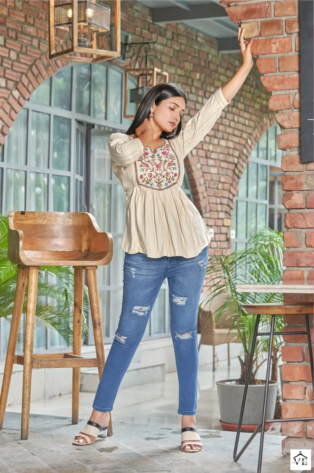 Tips & Tops Lavish Premium Lining Rayon Wholesale Kurtis Catalog — Wholesale Kurtis, MPA wholesale from Surat - Gallery Image 6