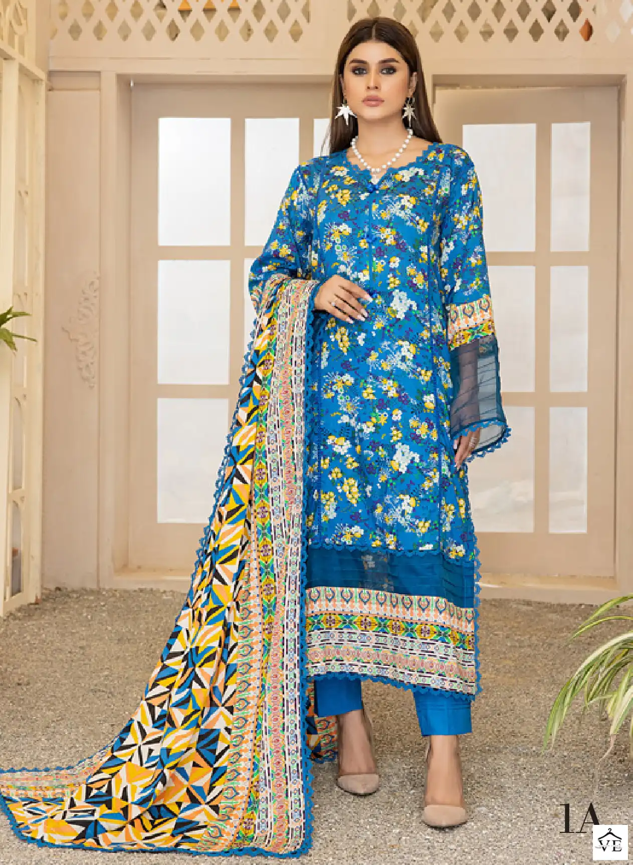 Al Zohaib Anum Lawn Collection 23 Printed Lawn Wholesale Pakistani Salwar Suit Catalog — Wholesale Salwar Suits, MPA wholesale from Surat - Gallery Image 12