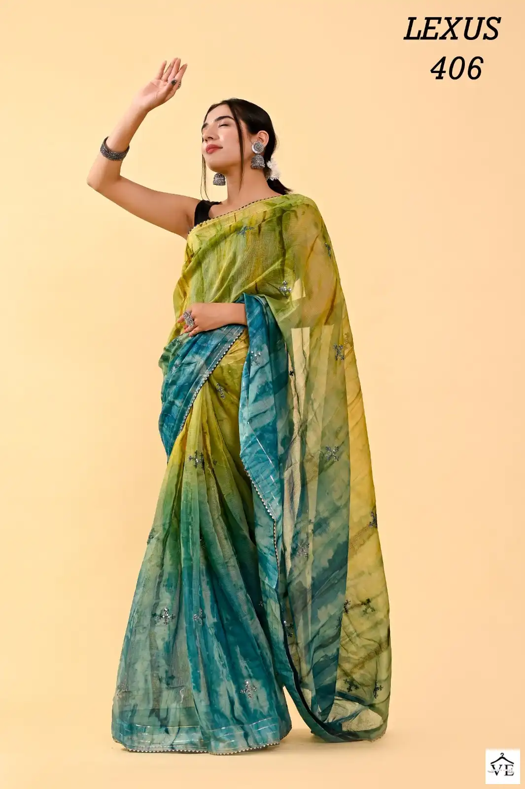 Vardan Ethnic Lexus Cotton Wholesale Sarees Catalog — Wholesale Sarees, MPA wholesale from Surat - Gallery Image 2